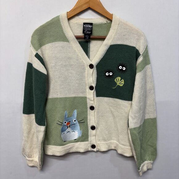 My Neighbor Totoro Studio Ghibli Women Cardigan Sweater XS X-Small C049 -18 - Picture 14 of 15